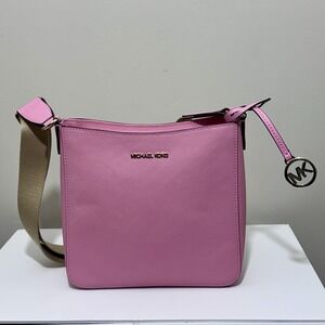 Michael Kors Jet Set Travel Small Messenger Bag Carnation